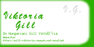 viktoria gill business card